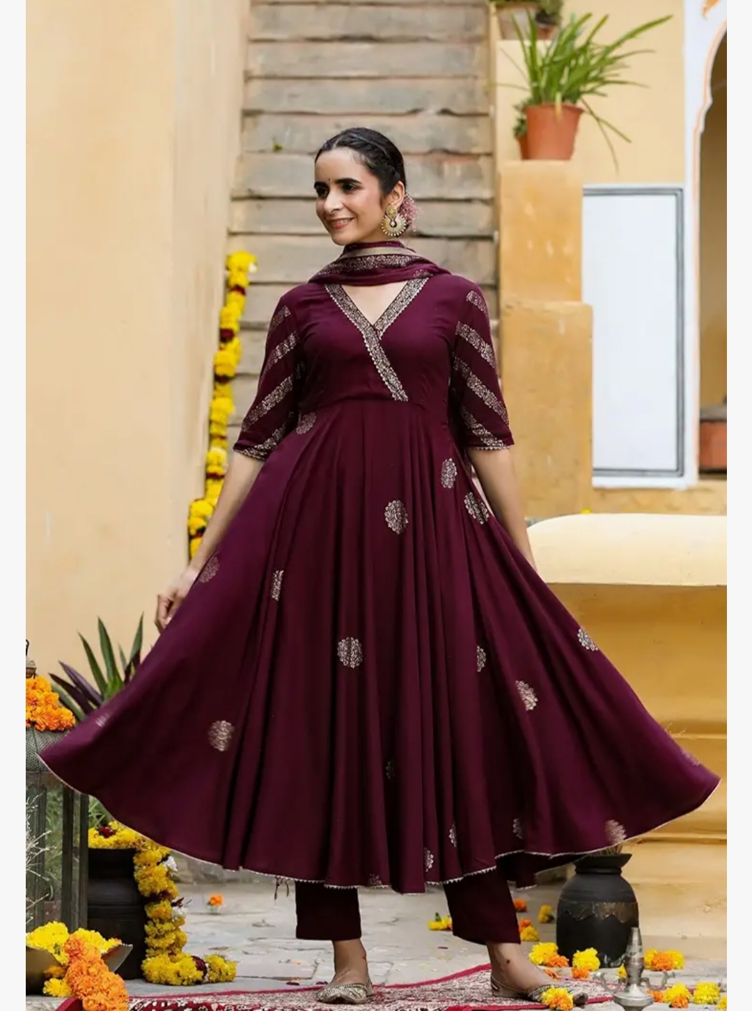 Anarkali kurta