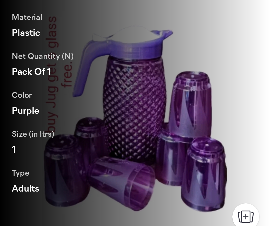 Jug and Glasses Set 